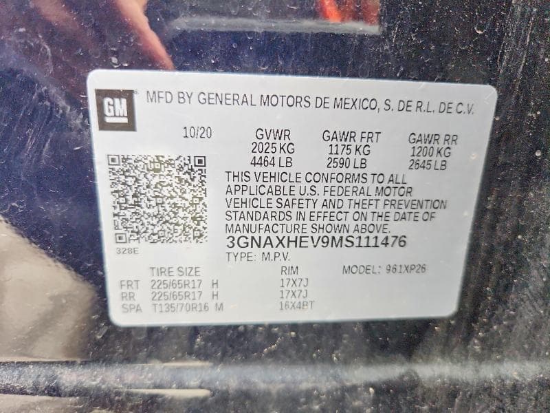 2021 CHEVROLET EQUINOX LS 13