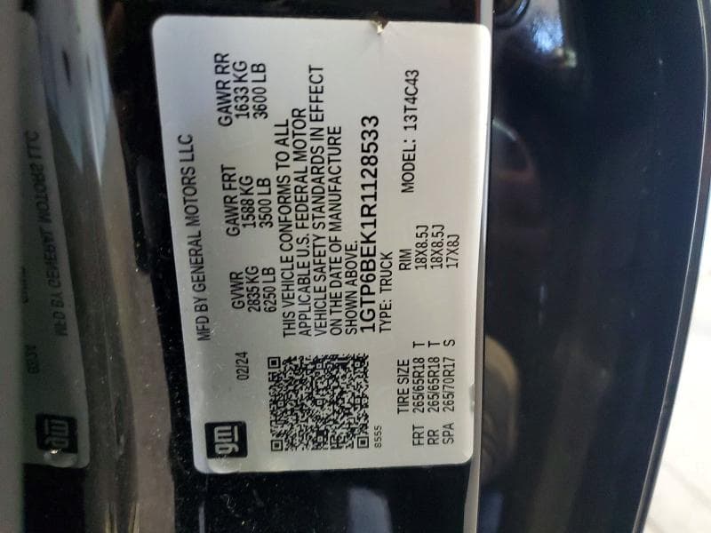2024 GMC CANYON ELEVATION 13