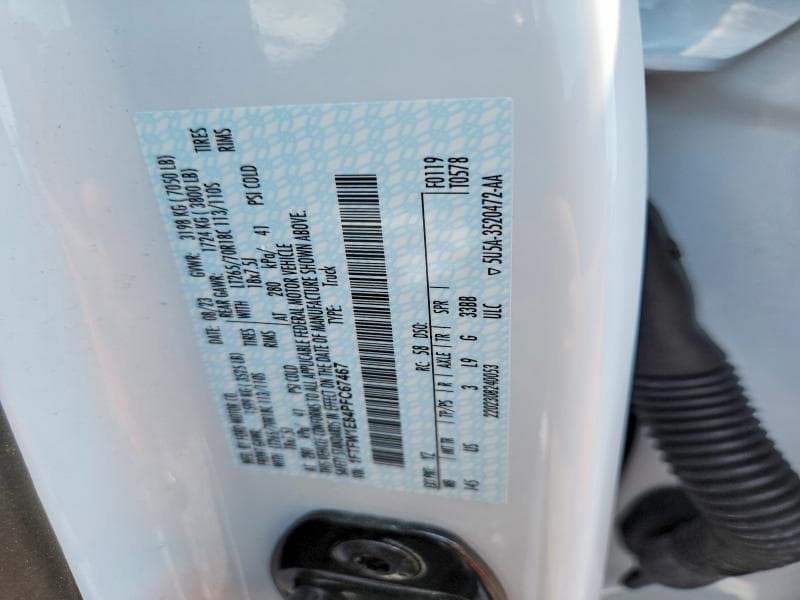 2023 FORD F150 SUPERCREW 12