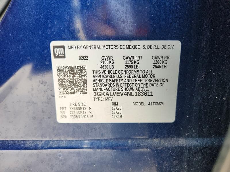 2022 GMC TERRAIN SLT 13