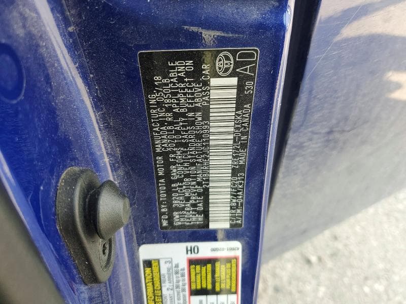 2018 TOYOTA COROLLA SE 12