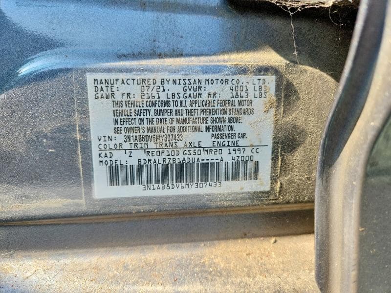 2021 NISSAN SENTRA SR 12