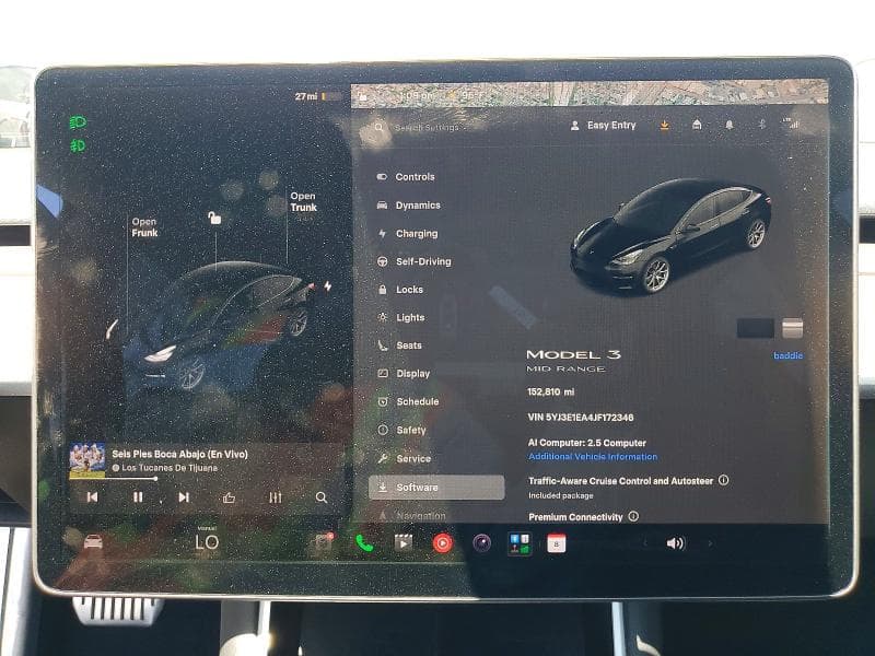 2018 TESLA MODEL 3 9