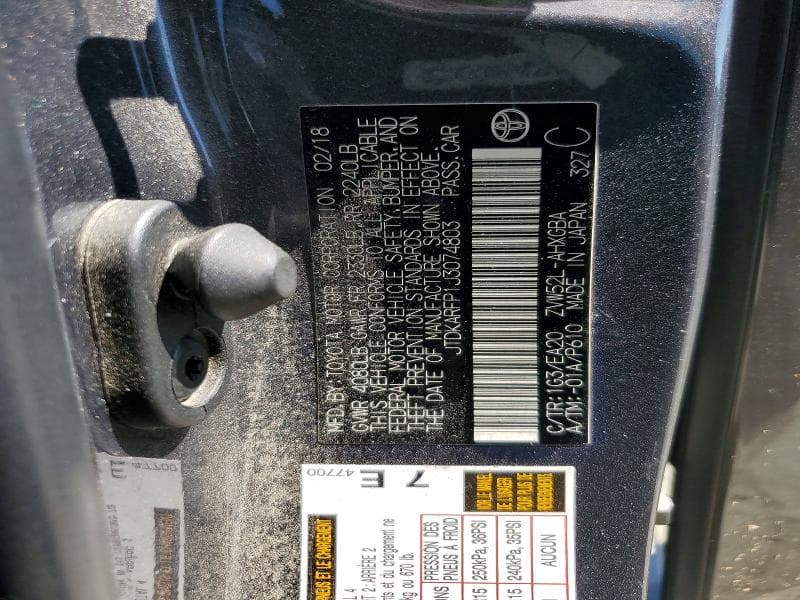 2018 TOYOTA PRIUS PRIME ADVANCED 13