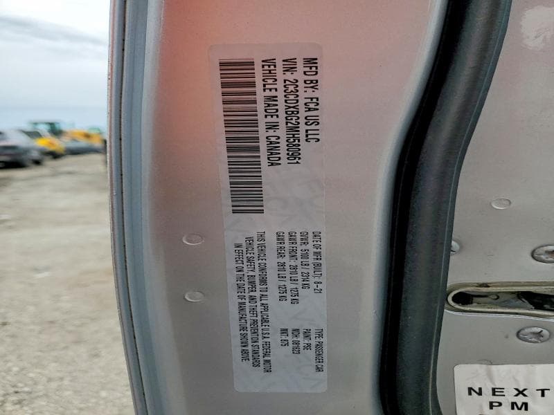 2021 DODGE CHARGER SXT 12