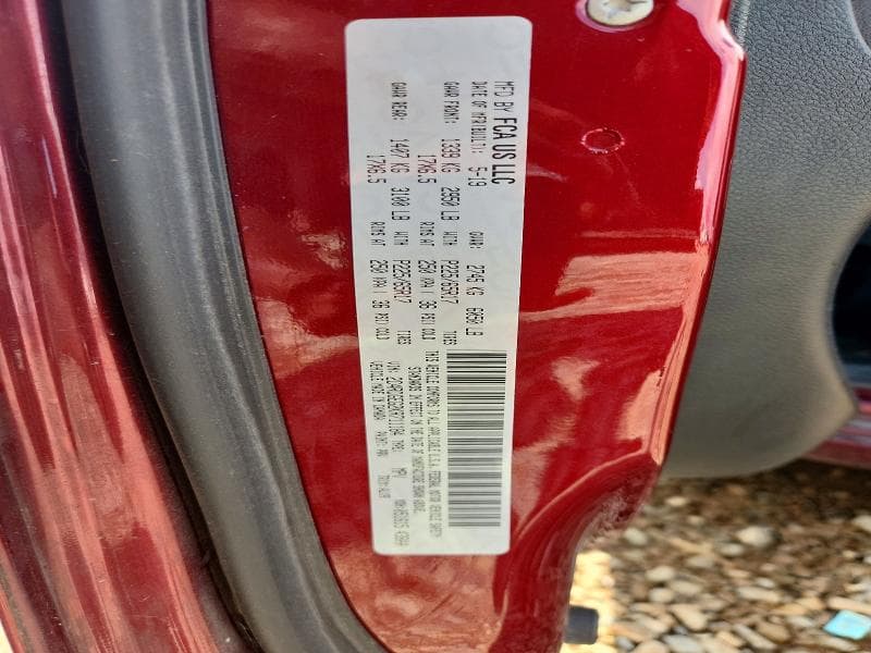 2019 DODGE GRAND CARAVAN GT 13