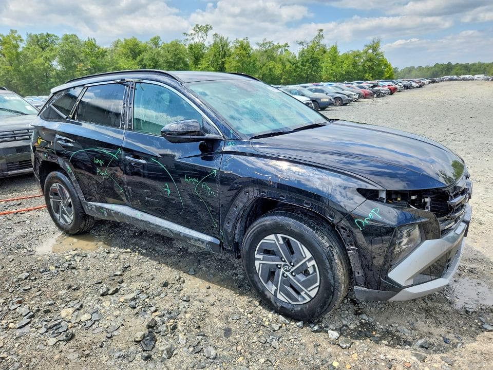 2025 HYUNDAI TUCSON BLUE 4