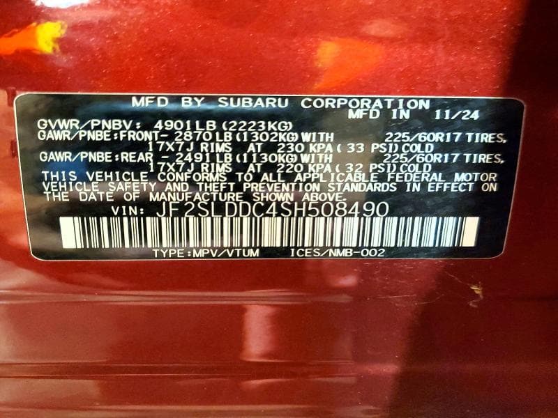 2025 SUBARU FORESTER PREMIUM 13