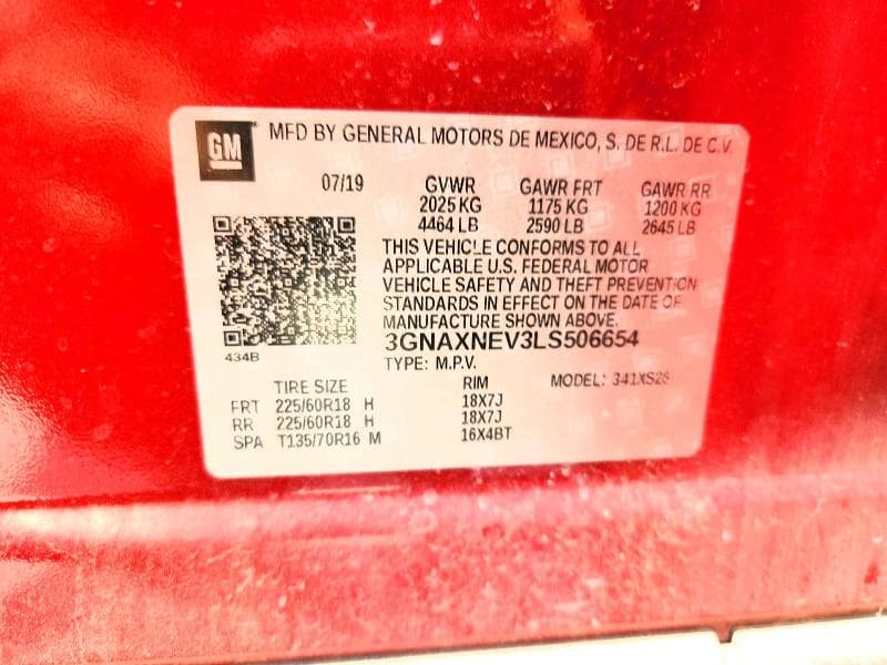 2020 CHEVROLET EQUINOX PREMIER 14
