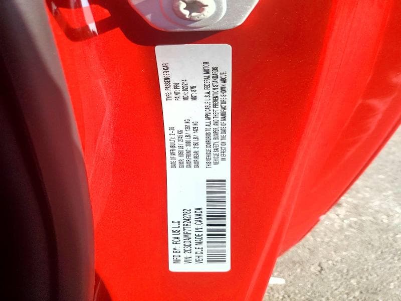 2026 DODGE CHARGER SCAT PACK 12