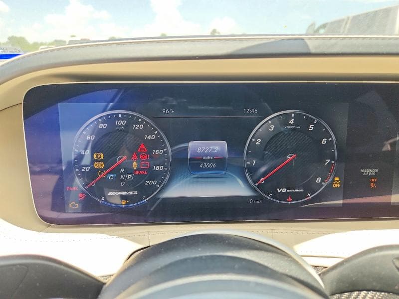 2020 MERCEDES-BENZ S 63 AMG 4MATIC 9