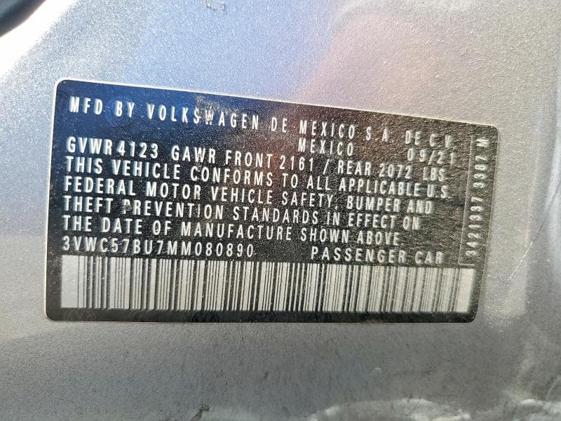 2021 VOLKSWAGEN JETTA 12