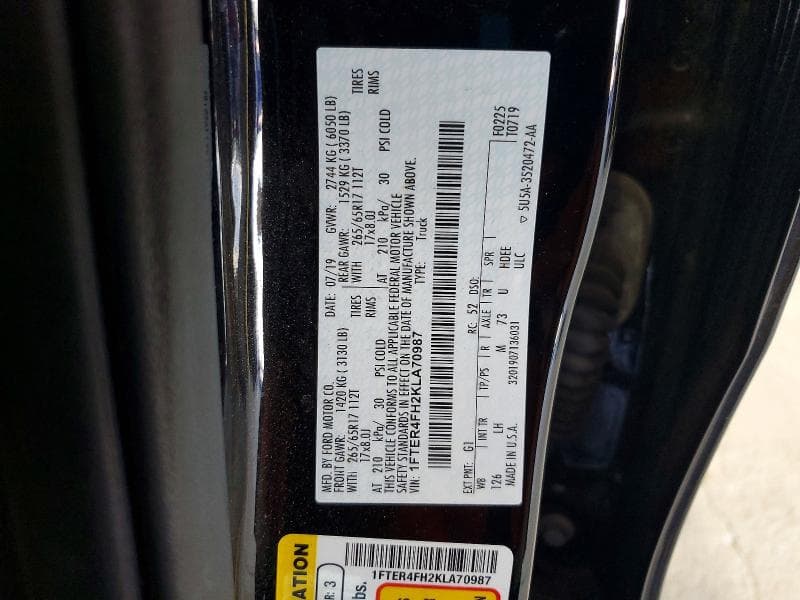 2019 FORD RANGER XL 12