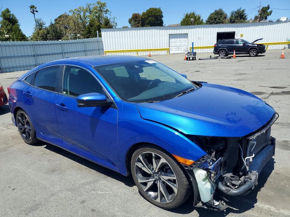 2019 HONDA CIVIC EX 4