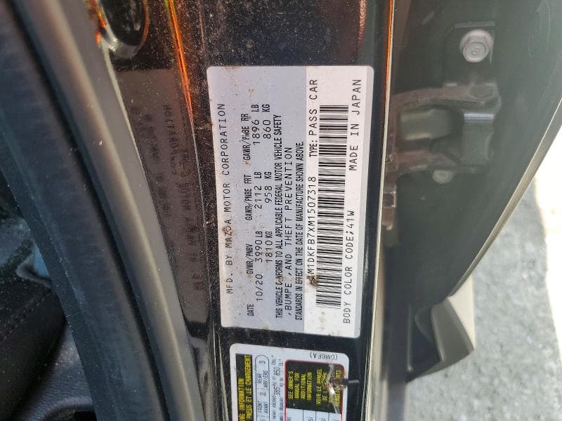 2021 MAZDA CX-3 SPORT 13