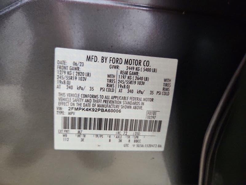2023 FORD EDGE TITANIUM 13