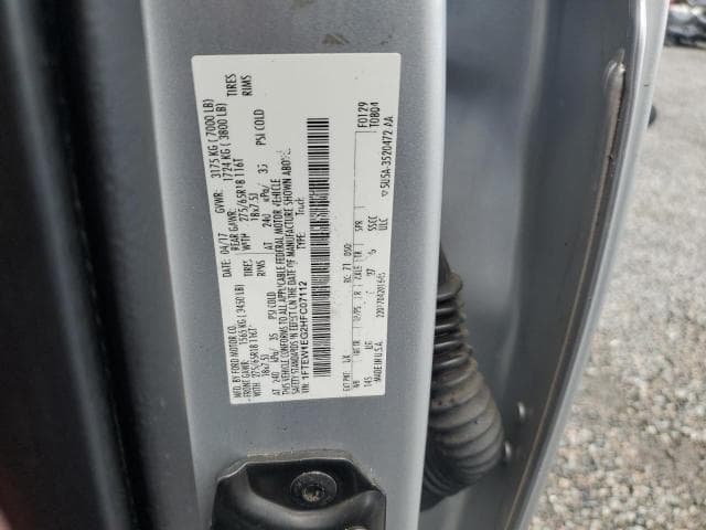 2017 FORD F150 SUPERCREW 12