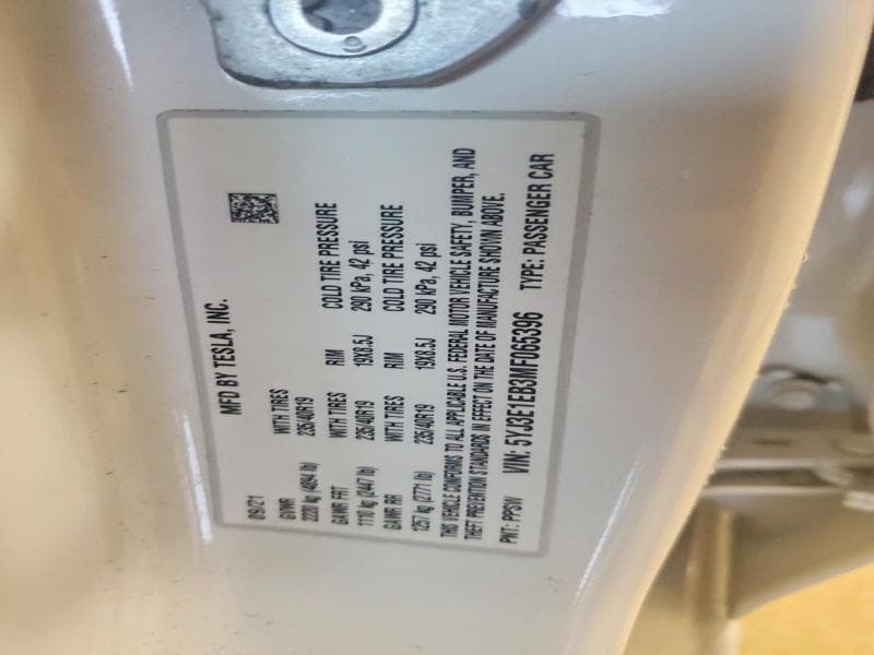 2021 TESLA MODEL 3 12