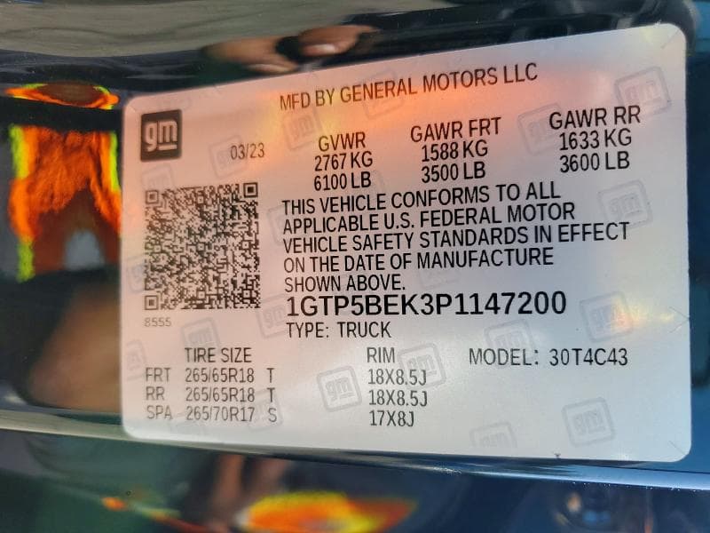 2023 GMC CANYON ELEVATION 13