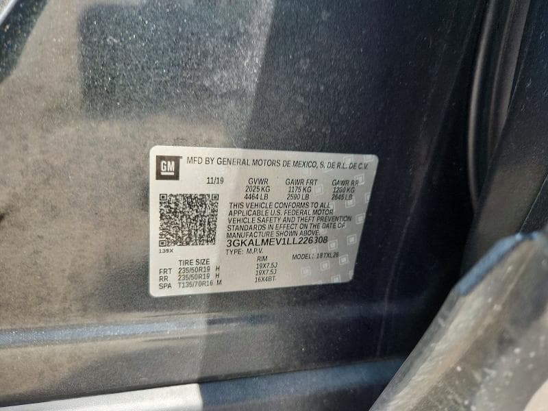 2020 GMC TERRAIN SLE 13