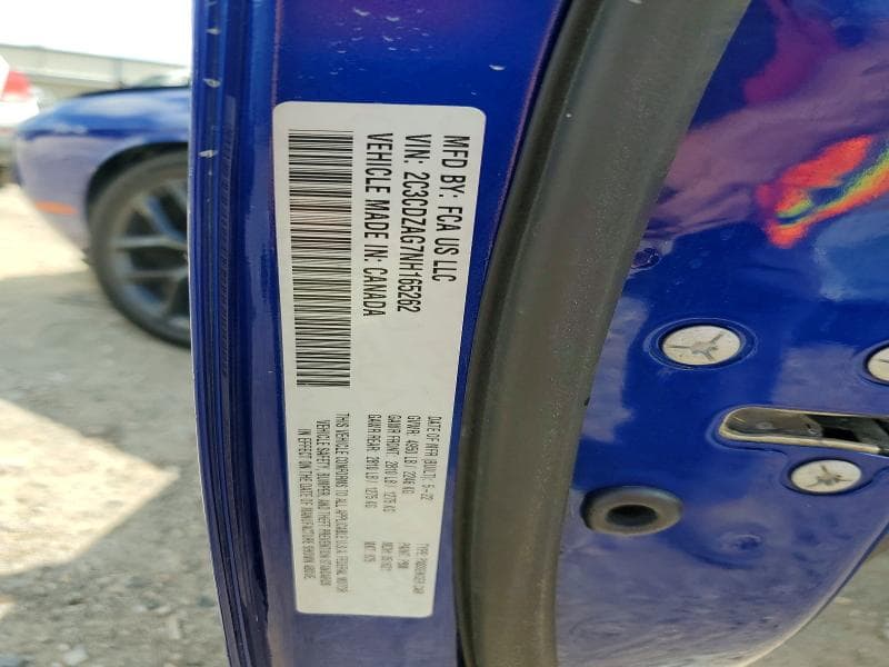 2022 DODGE CHALLENGER SXT 12