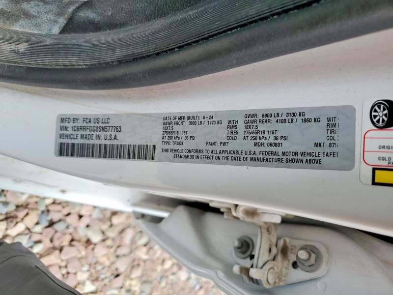 2025 RAM 1500 TRADESMAN 13