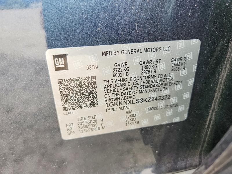 2019 GMC ACADIA DENALI 13