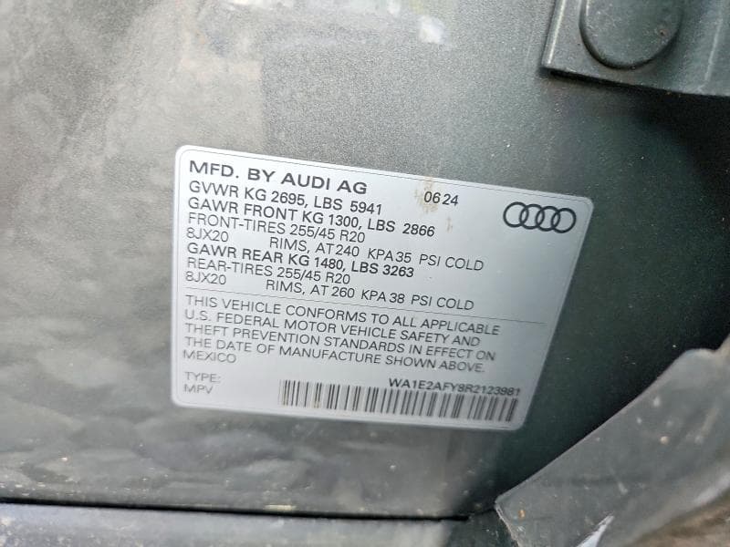 2024 AUDI Q5 E PREMIUM PLUS 55 14