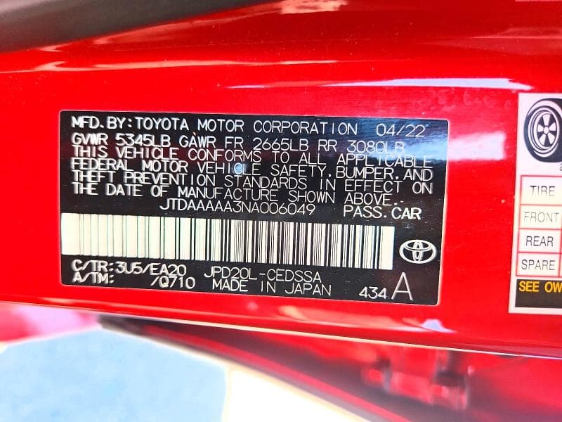 2022 TOYOTA MIRAI XLE 12