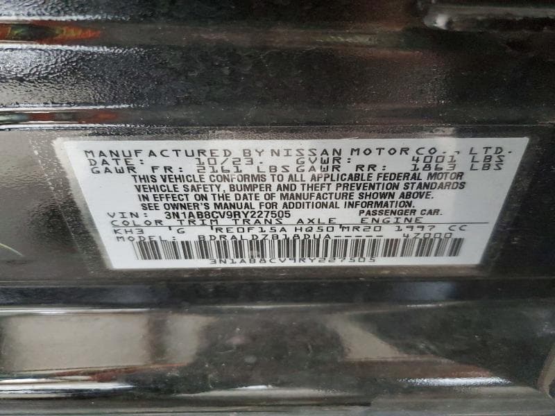 2024 NISSAN SENTRA SV 12