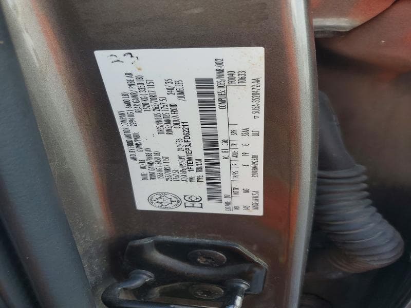 2018 FORD F150 SUPERCREW 12
