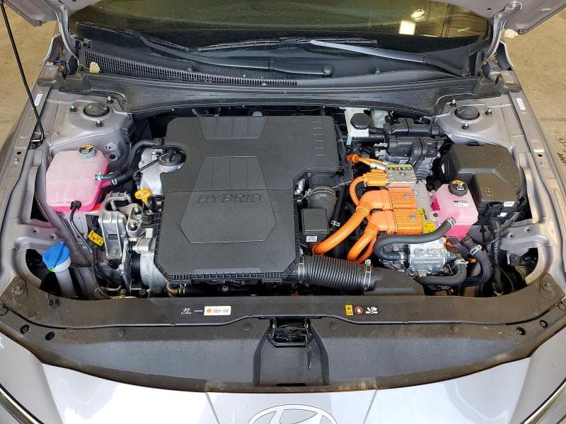 2025 HYUNDAI ELANTRA HYBRID BLUE 11