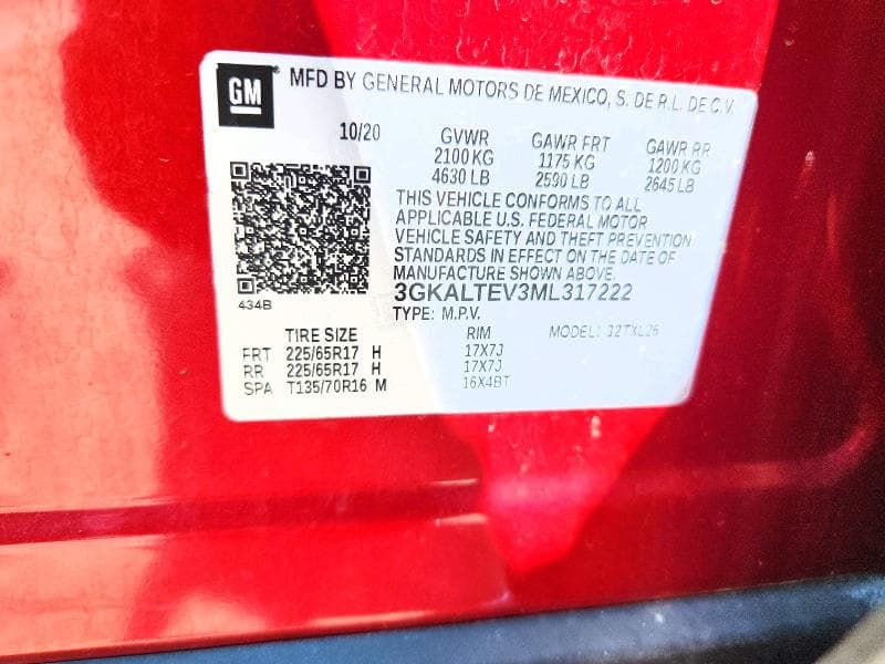 2021 GMC TERRAIN SLE 13