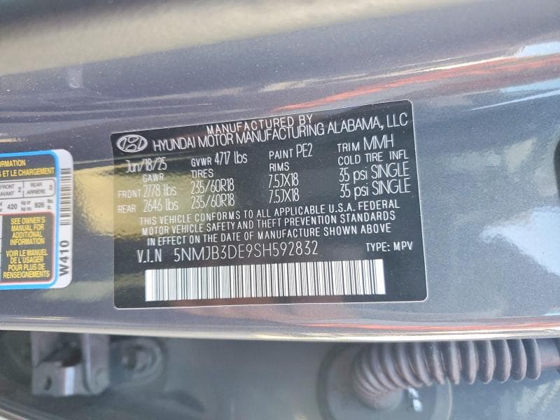 2025 HYUNDAI TUCSON SEL 13