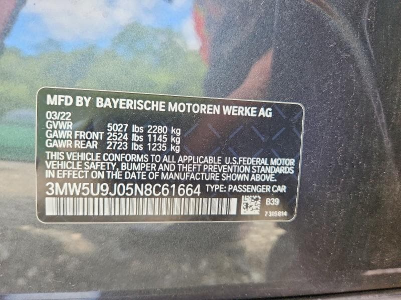 2022 BMW M340XI 12