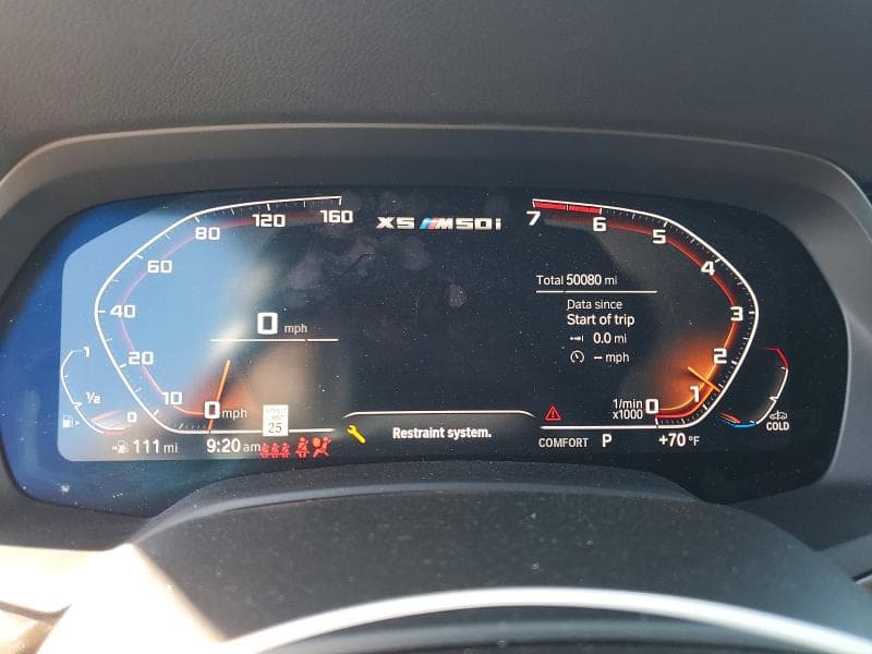 2022 BMW X5 M50I 9