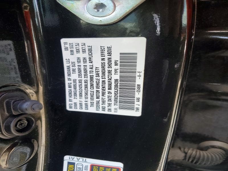 2018 HONDA CR-V EX 13