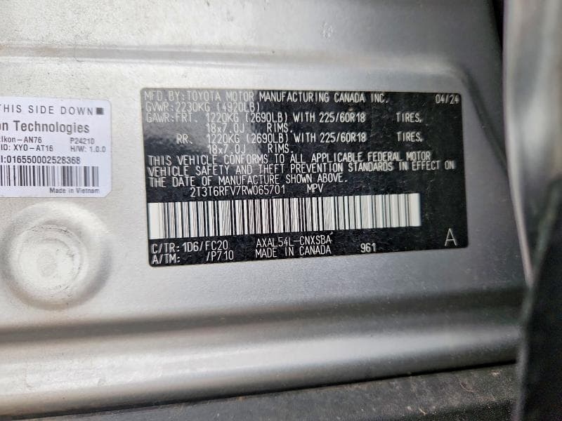 2024 TOYOTA RAV4 SE 14