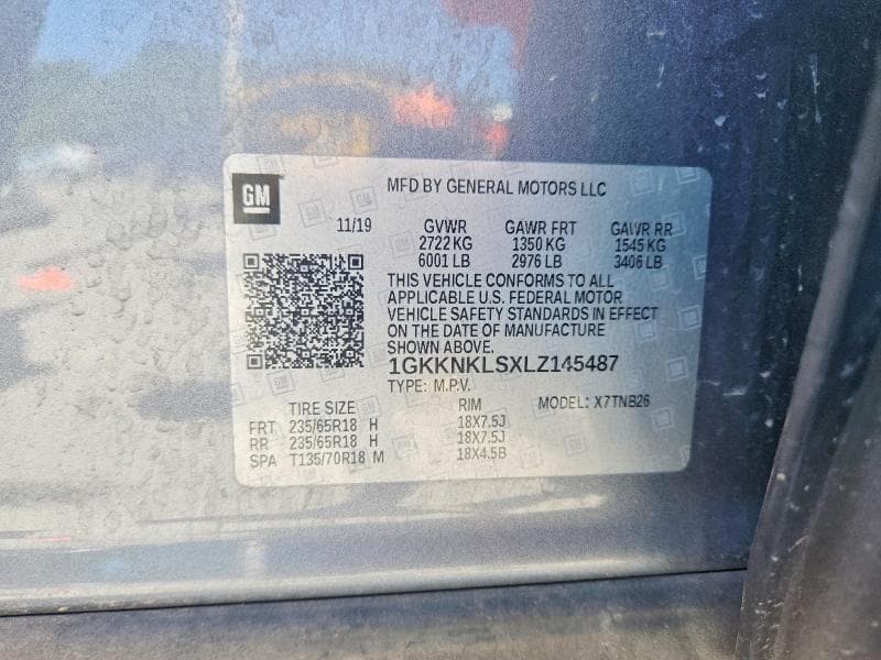 2020 GMC ACADIA SLE 13
