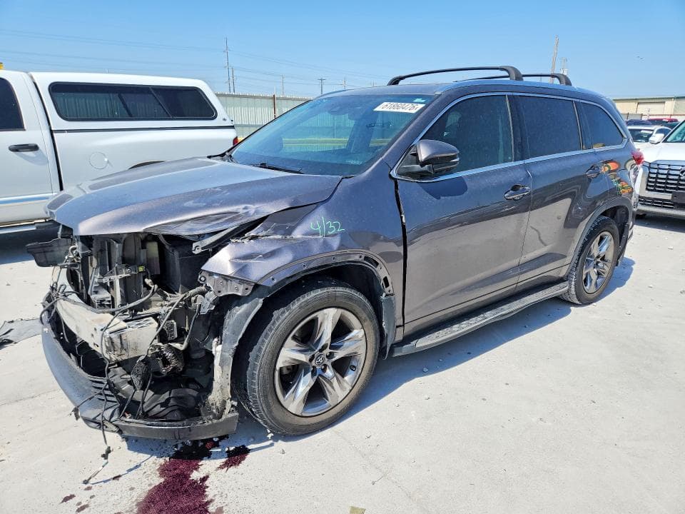 2019 TOYOTA HIGHLANDER LIMITED PLATINUM - 1