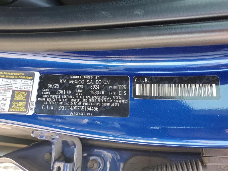 2025 KIA K4 LXS 12