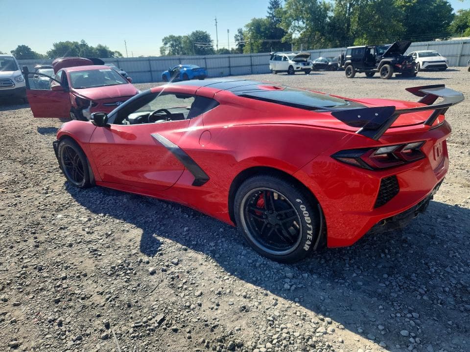2022 CHEVROLET CORVETTE STINGRAY 3LT 2