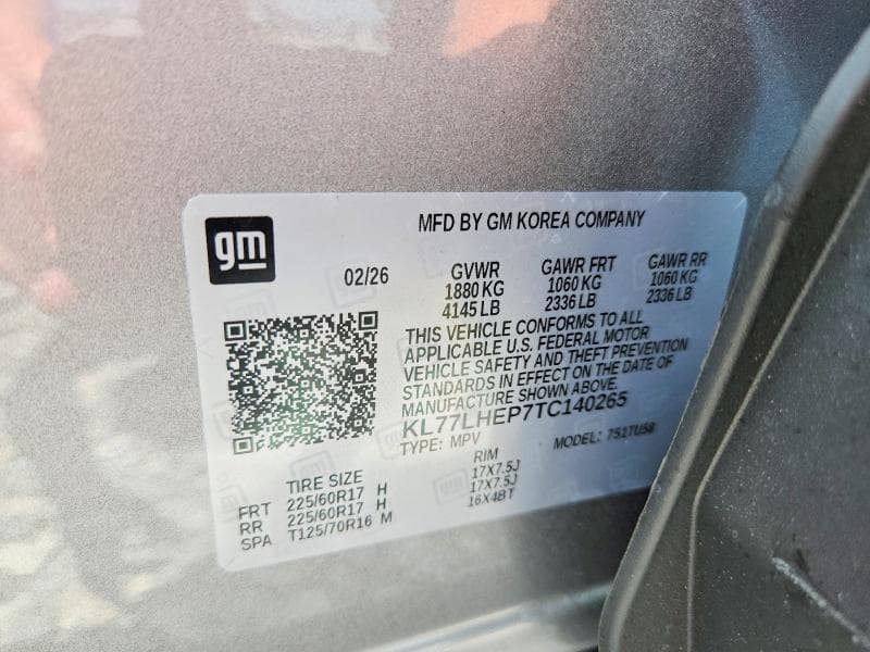 2026 CHEVROLET TRAX 1LT 14