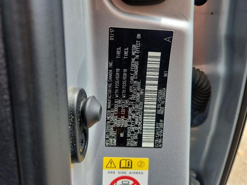 2017 LEXUS RX 350 BASE 12