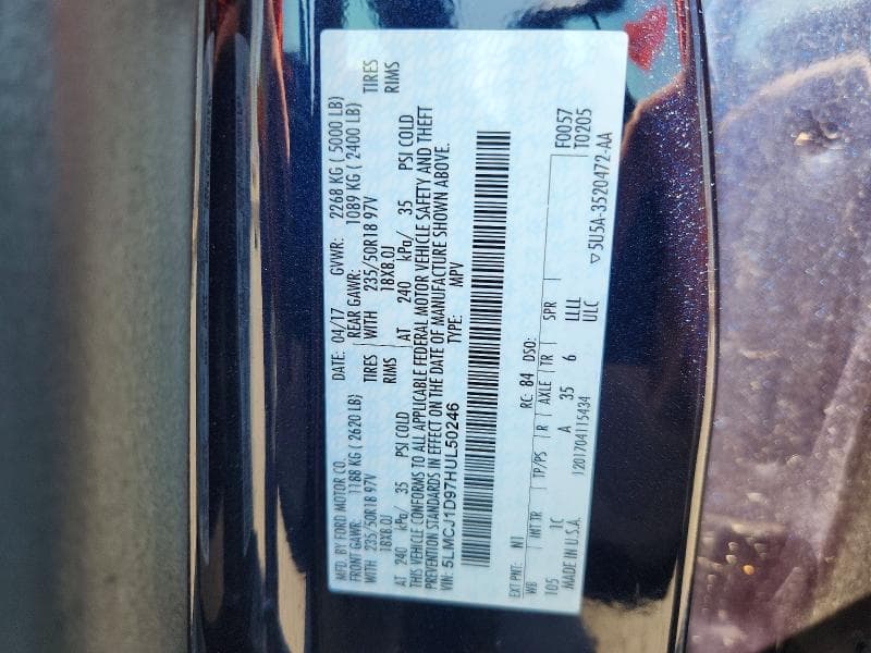 2017 LINCOLN MKC PREMIERE 13