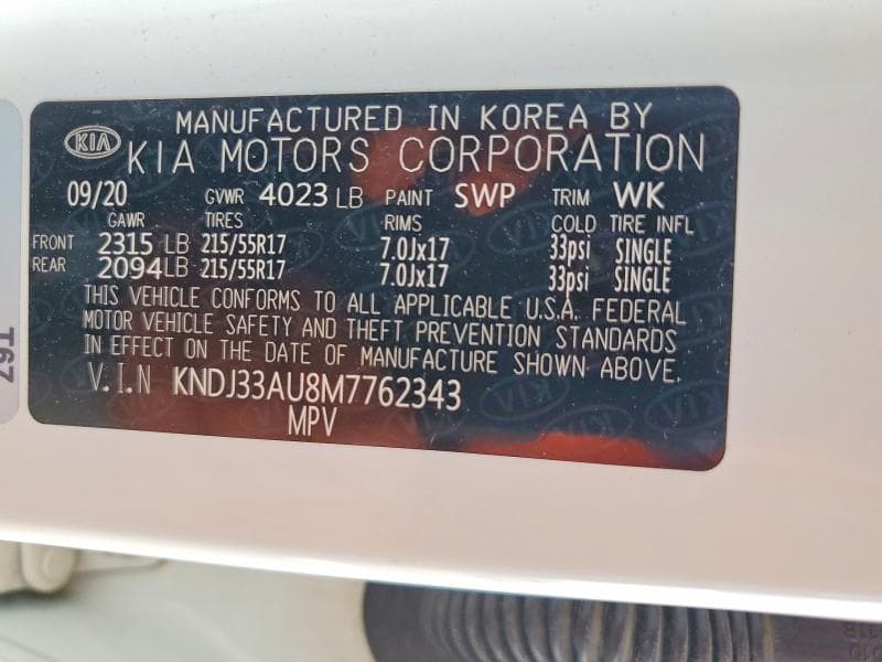 2021 KIA SOUL EX 13