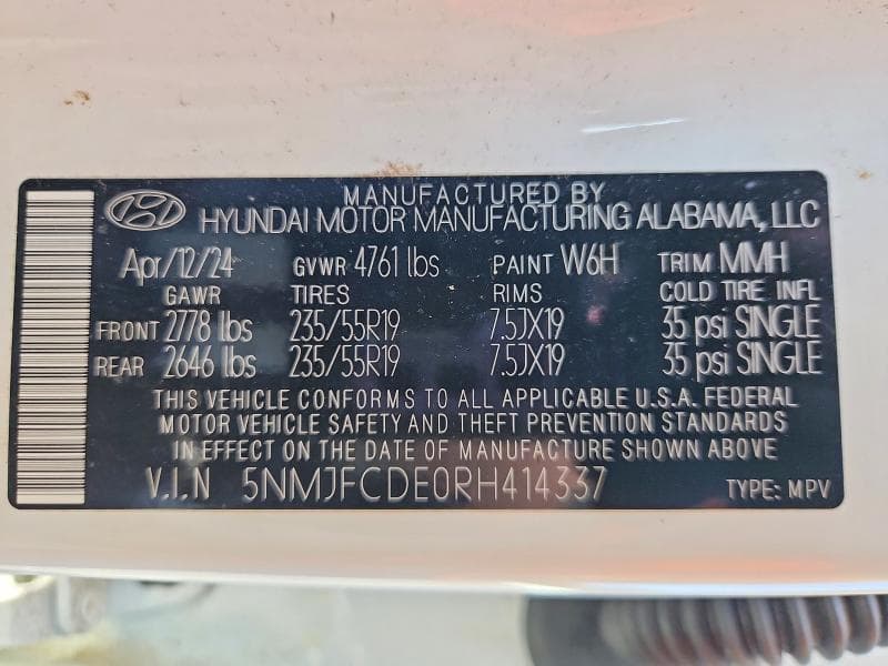 2024 HYUNDAI TUCSON SEL 13