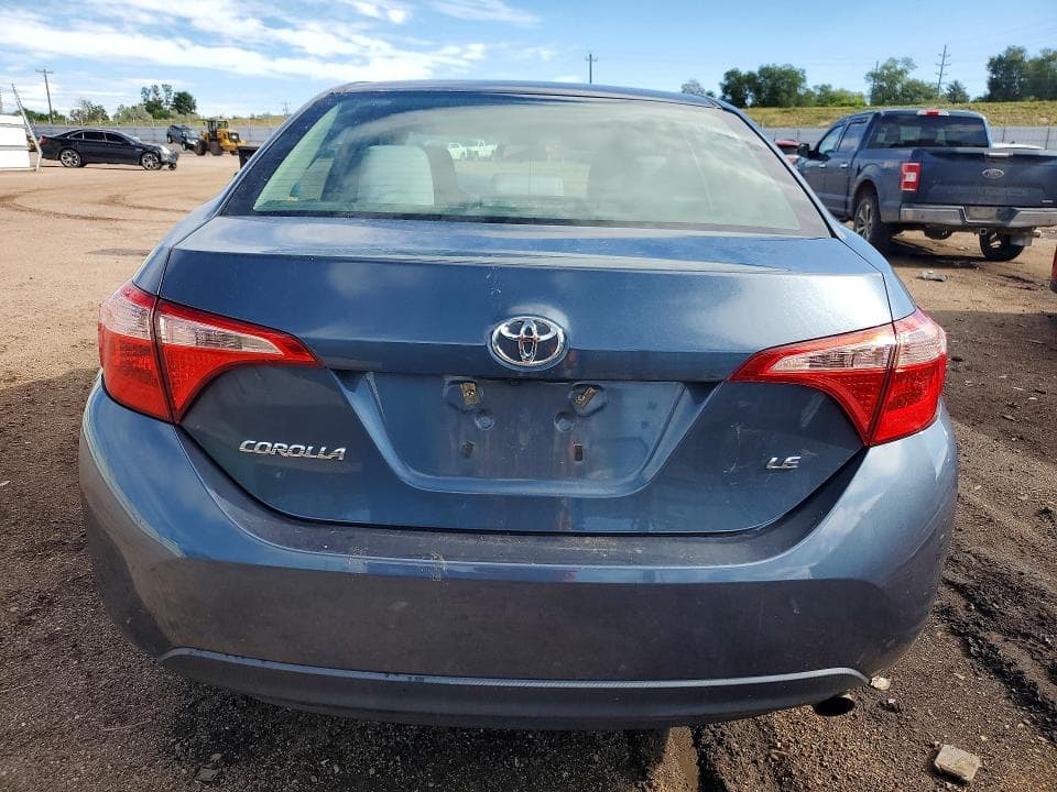 2018 TOYOTA COROLLA LE 6
