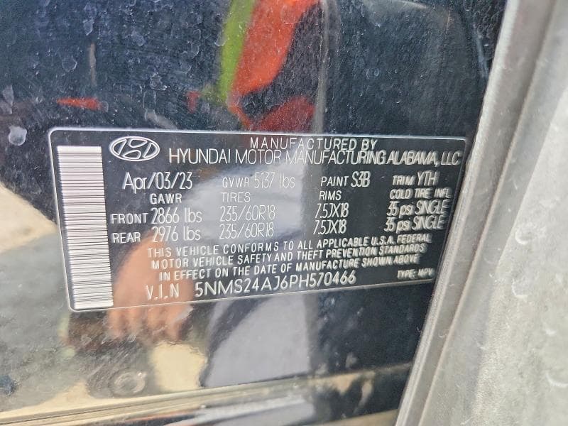 2023 HYUNDAI SANTA FE SEL 13