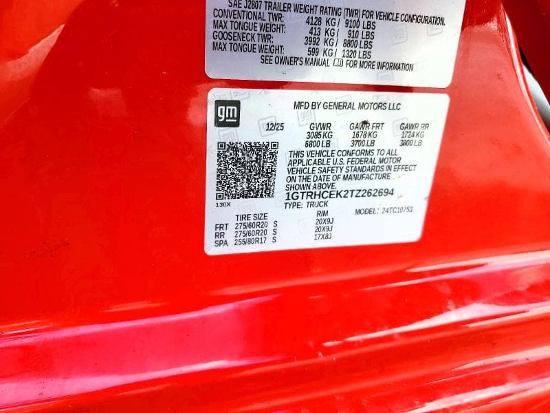 2026 GMC SIERRA C1500 ELEVATION 13